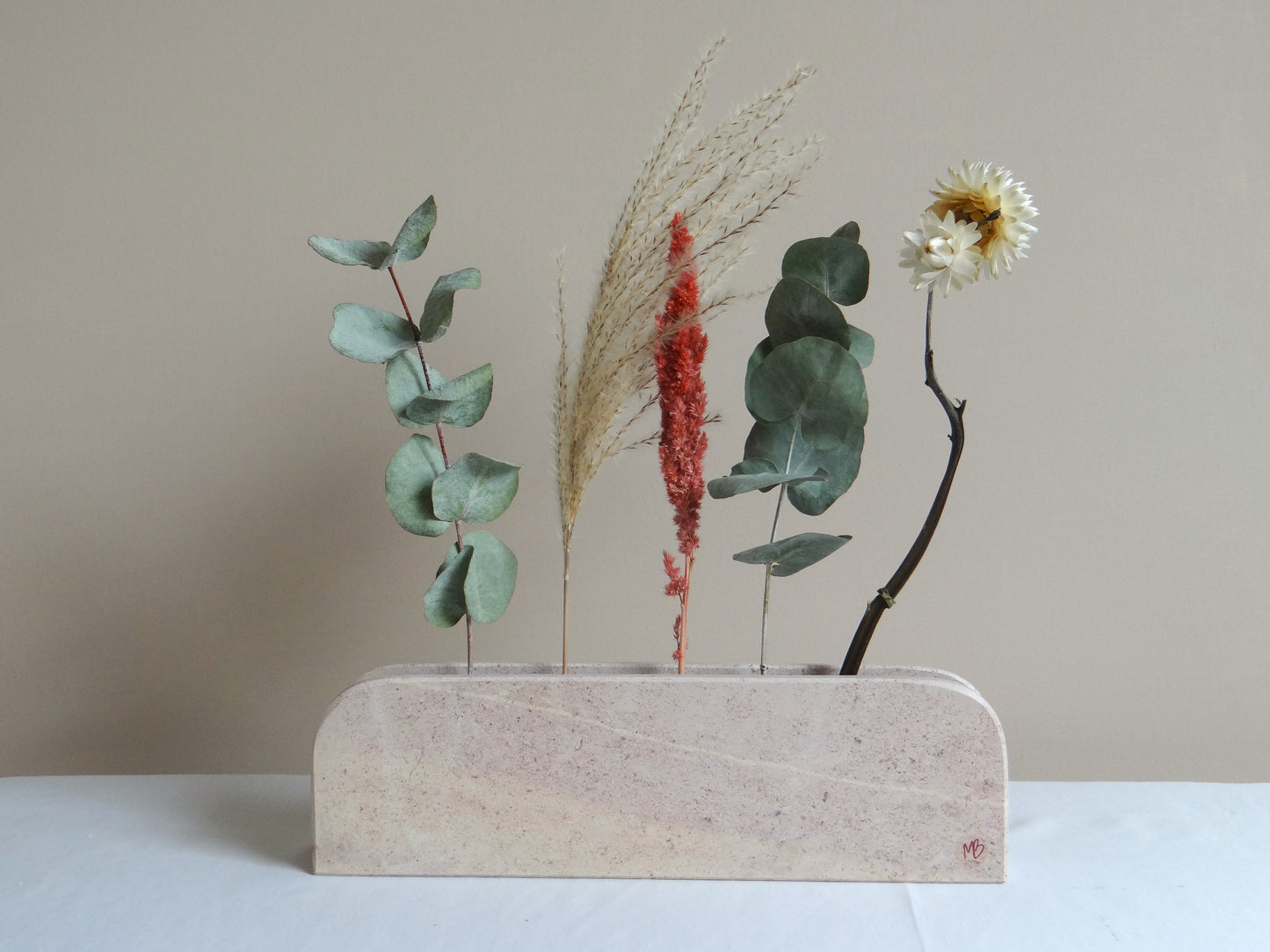 Support fleurs séchées