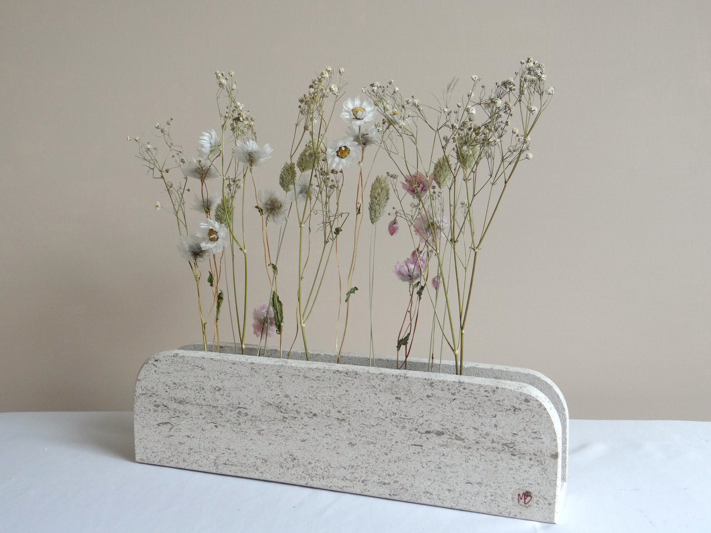 Support fleurs séchées